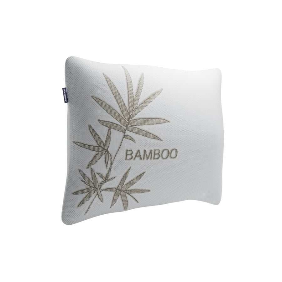 Bamboo Hybrid jastuk sa bambus motivom i ergonomskim oblikom na beloj pozadini