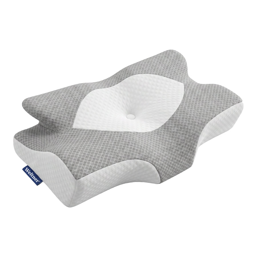 SmartSleep Pro ergonomski jastuk od memorijske pene sa centralnim udubljenjem i izdignutim bočnim konturama