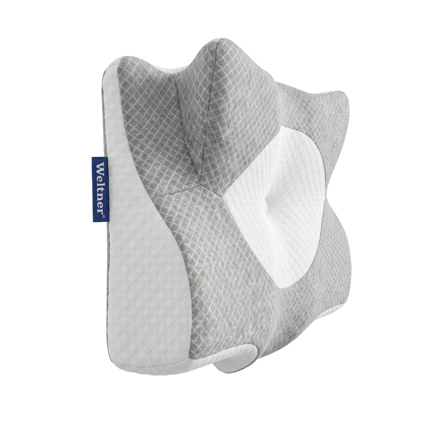 SmartSleep Pro jastuk sa oblikovanim krilima koja ostavljaju prostor za ruku i rame