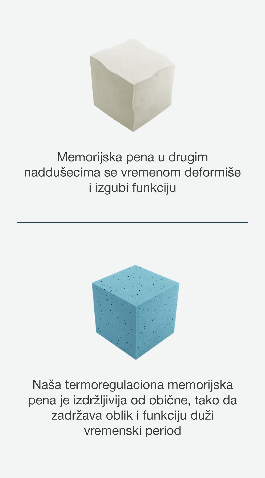 Poređenje memorijske pene